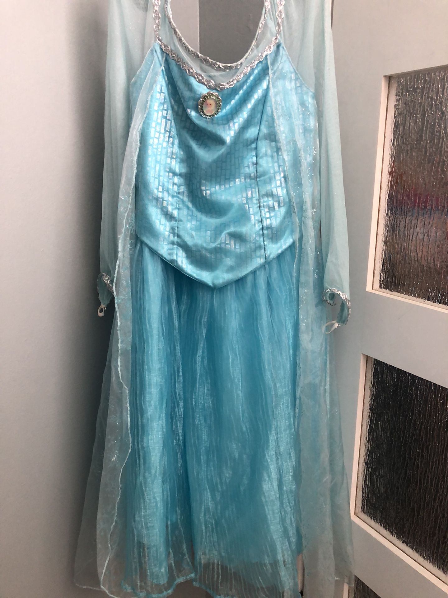 Authentic Disney Parks Original Child Frozen Elsa Princess Costume Dress