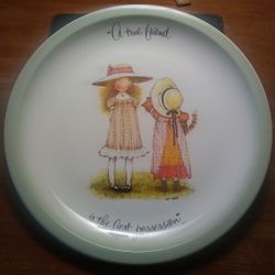 Holly Hobbies Vintage Friendship Plate
