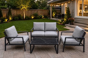Outdoor 4-piece patio furniture set