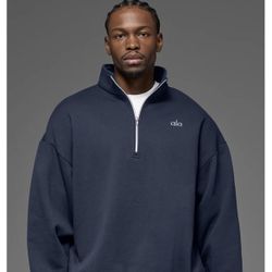 SELL TODAY - BRAND NEW UNISEX ALO YOGA Quarter Zip Size SMALL