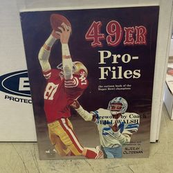 SF 49ers pro-file cartoon book Super Bowl champions 1982 1st print