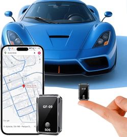 Mini GPS Tracker for Vehicles - Magnetic Real-Time GPS Tracker, No Monthly Fee, Full USA Coverage