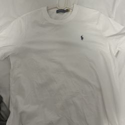 XL white polo ralph lauren shirt
