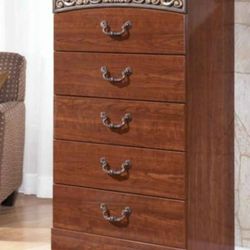 Fairbrooks Estate Bedroom Set Ashley Furniture Five Drawer Chest