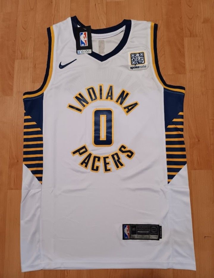 Tyrese Haliburton Indiana Pacers White Jersey