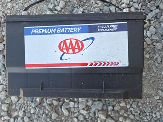 AAA Premium Battery Group 65 – 750 CCA – Purchased 2026