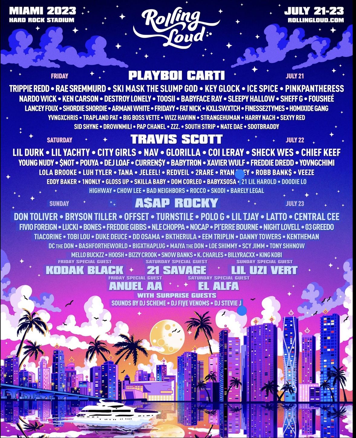 3 Day Rolling Loud VIP Munchies Tickets