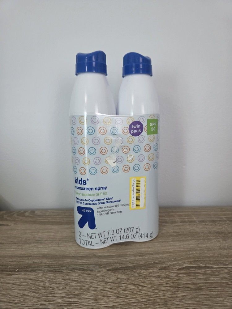 Sunscreen Spray 2 Pack 7.3oz Each Bottle