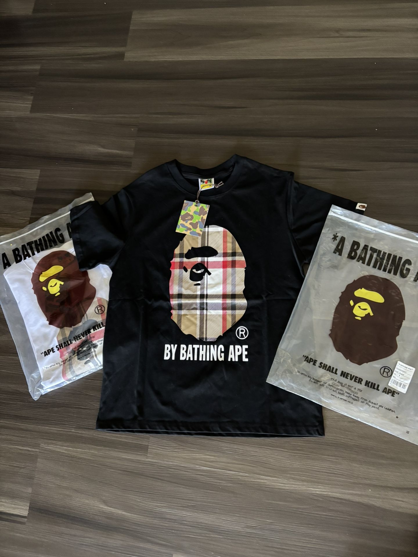 Bape X Burberry T-shirt