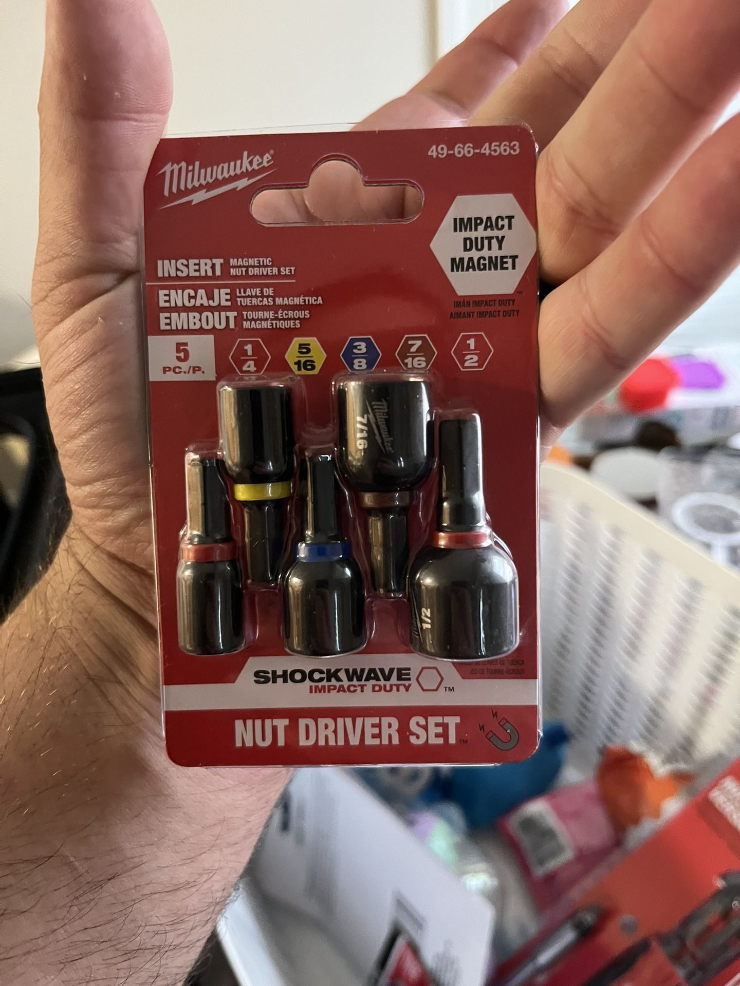 Milwaukee Nut Driver Side