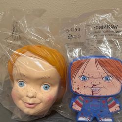Antique Chucky Popcorn Bucket And Cup