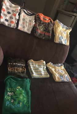 Baby boy onesies 0-3 months carters