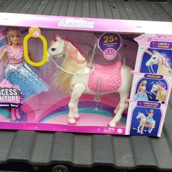 Barbie princess adventure prance cheap & shimmer horse set