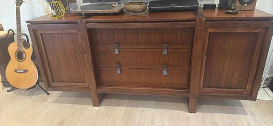 Mid century modern credenza