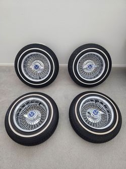 13x7 Stamped 72 Spoke Dayton Wire Wheels
