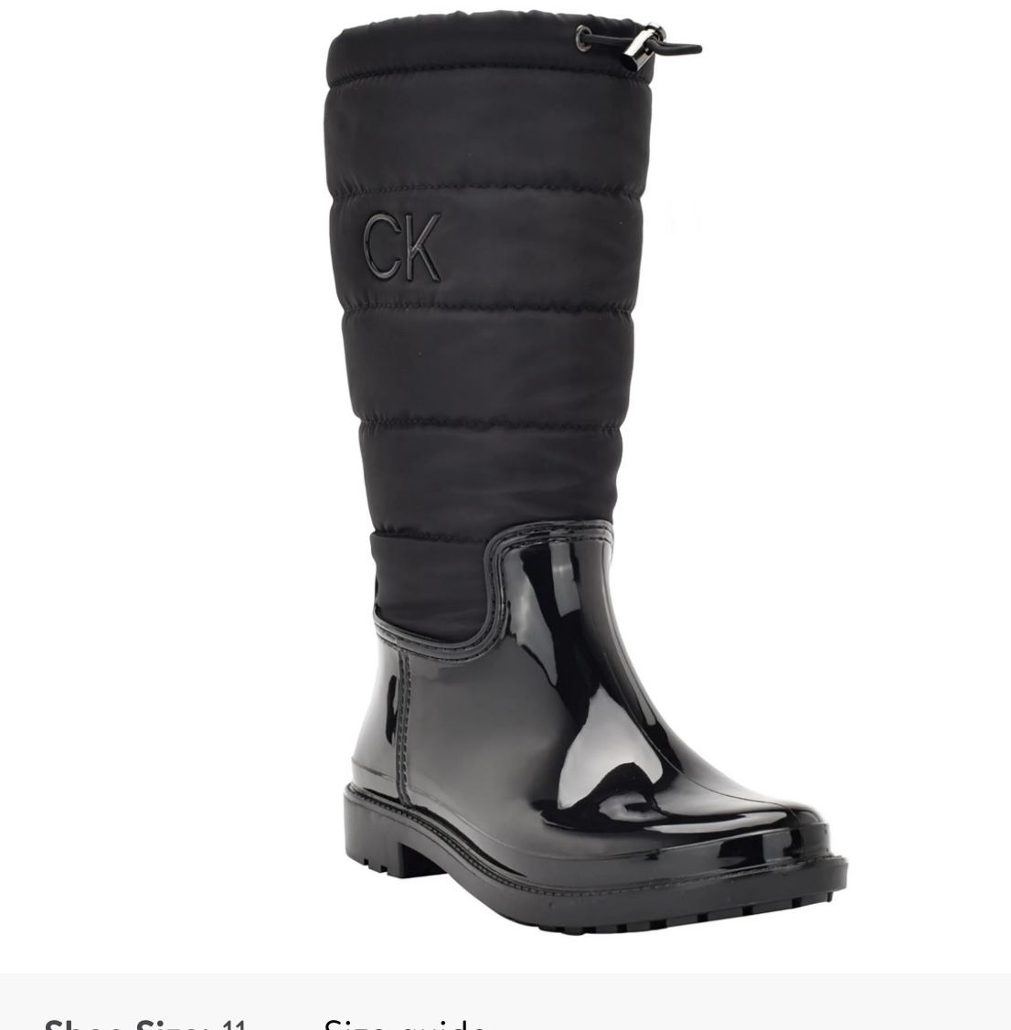 Calvin Klein Womens Siston Outdoor Mid-Calf Winter & Snow Boots Size 6