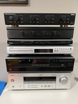 Speaker Systems, DVD Players, Speaker Selectors For Sale 