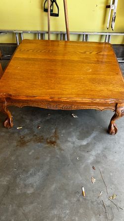 Wood table