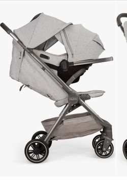 Nuna Trvl lightweight stroller and car seat