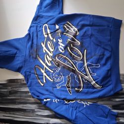 Mixed emotion jogger set