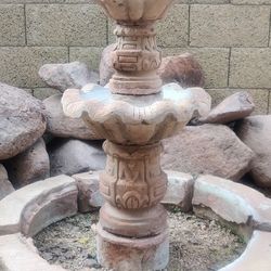 Hand Carved Water Fountain