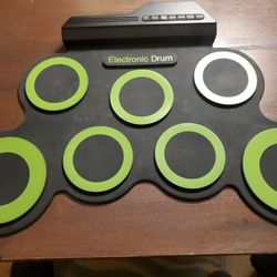 Electric Drum Pad(No Cord..but You Can Use Double A Batteries. Comes With Petal