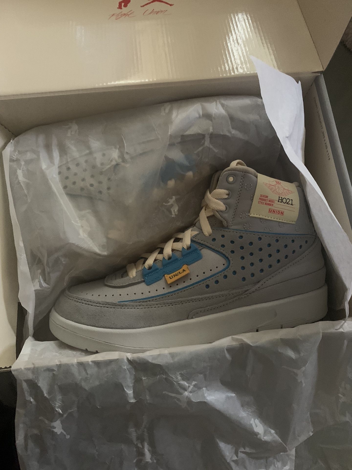 Union AJ2 “Fog grey “ Size 4.5