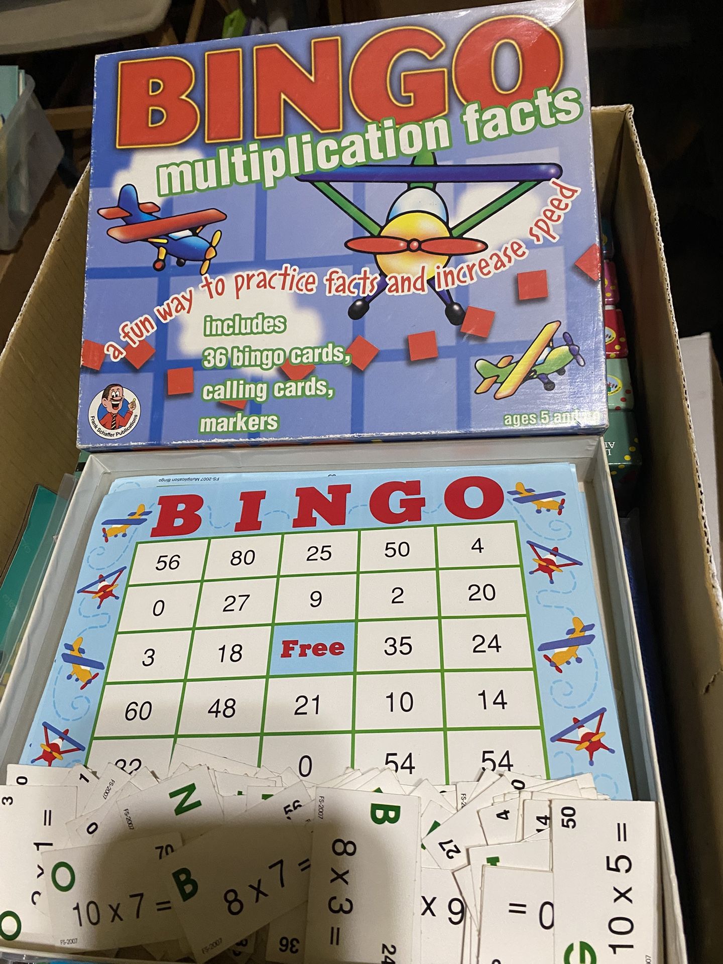 Multiplication Bingo