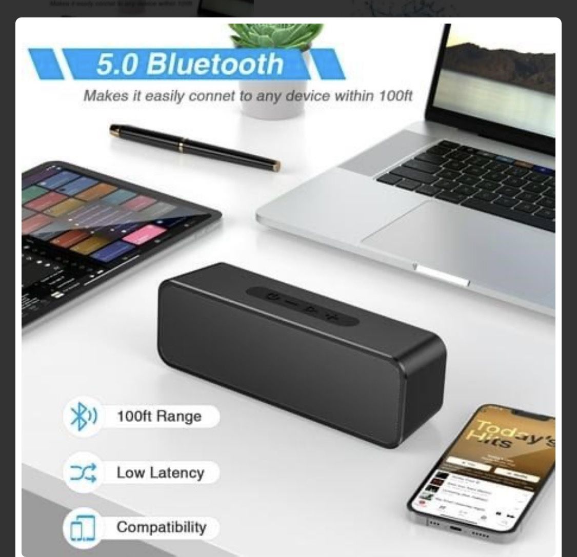 Portable Bluetooth Speaker, Wireless