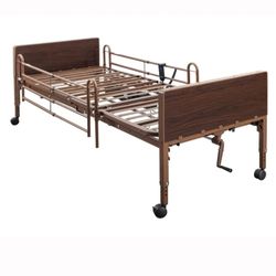 Electric Bed With Rails