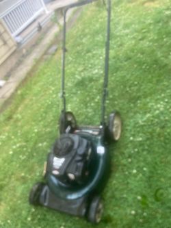 Light weight Push mower . Excellent