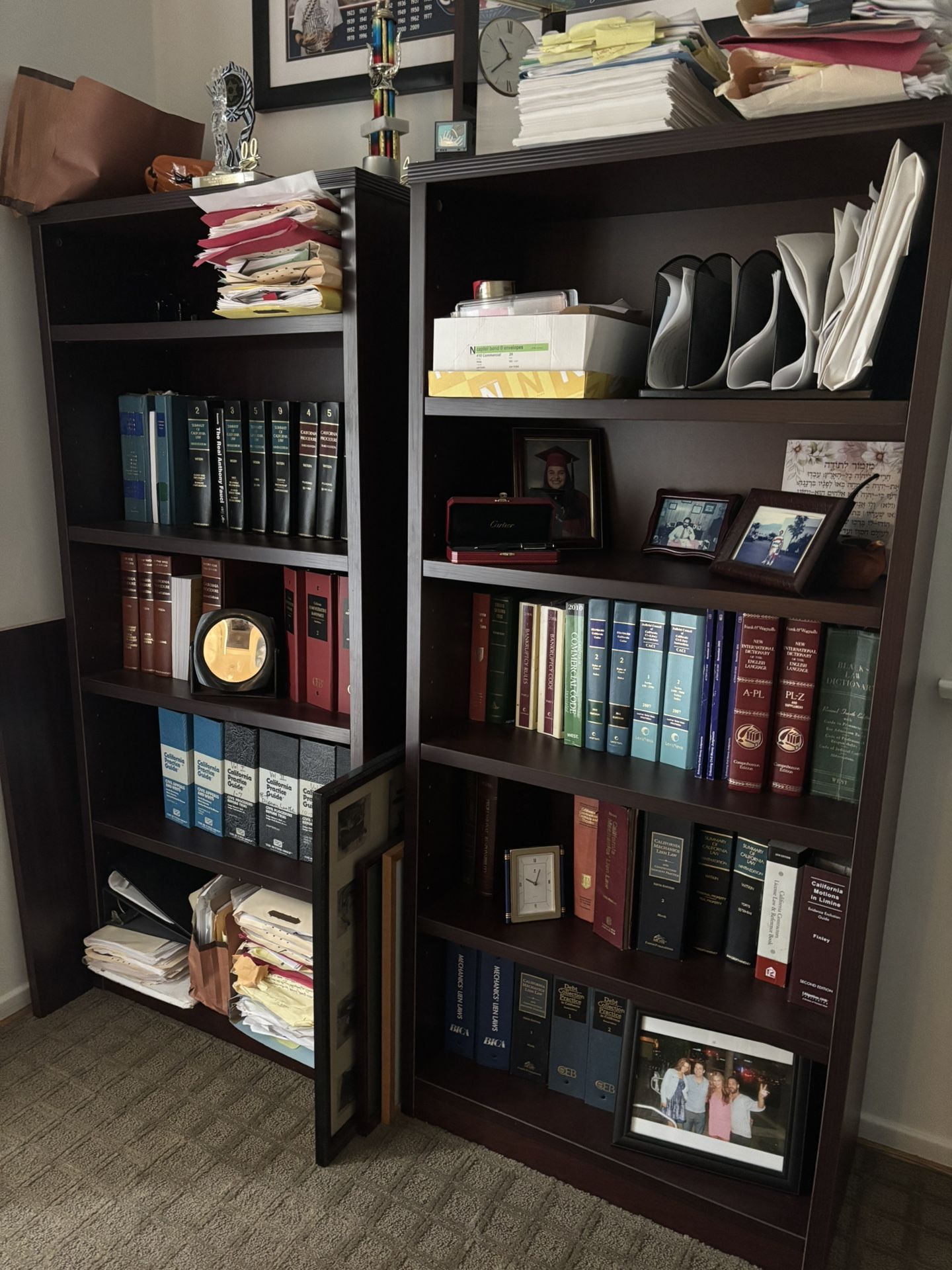 Bookshelves