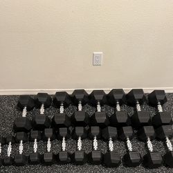 Rep Ergo Hex Dumbbell Set 5-50lbs