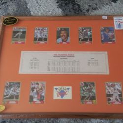 Tools..VTG.California Angels - 1986 A.L. West division Champions frame..