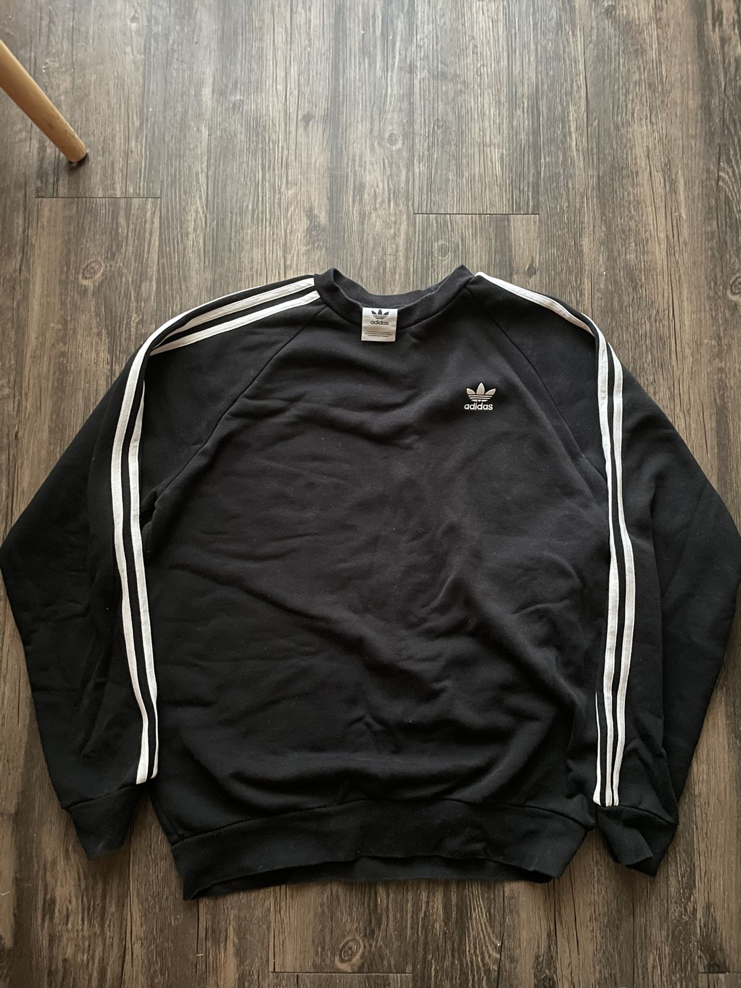 Adidas Originals Cotton Sweater Black Medium Men’s