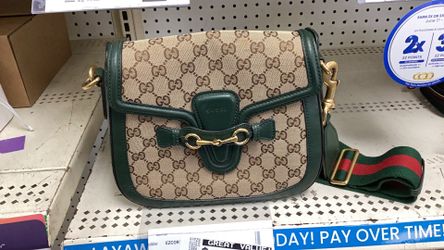 Gucci GC Canvas lady’s web Shoulder bag