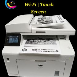 ✅️Laser Printer Hp LaserJet Pro MFP M227fdw🫟All-in-One🫟Touch Screen🫟WIRELESS🫟Prints Automatically Double-Sided🫟Speed Up To 30ppm🫟
