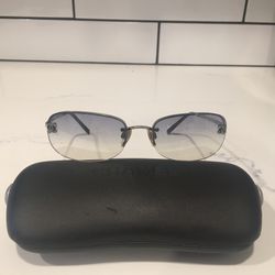 Gorgeous rimless gradient lens sunglasses