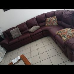 Sofa Sectional brown color