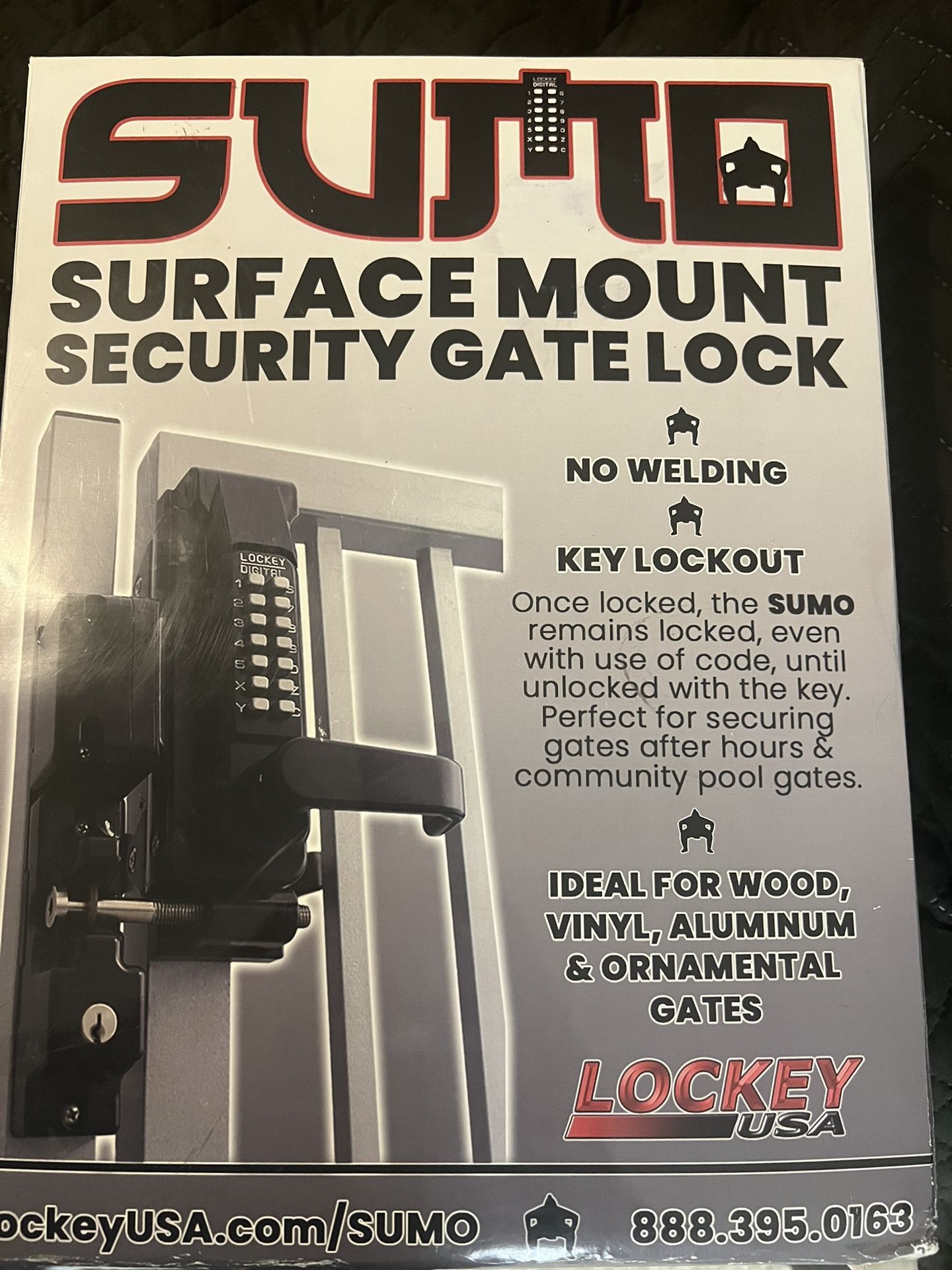 Security Gate Lock