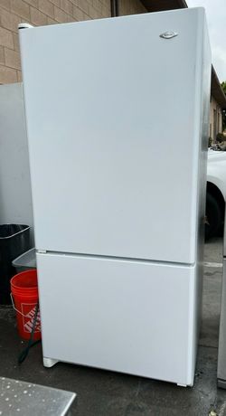 Maytag Bottom Freezer  White Refrigerator
