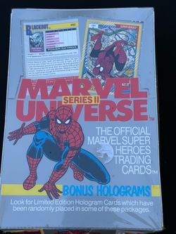 *** 1991 NARVEL UNIVERSE SERIES 2 IMPEL TRADING CARDS BOX FACTORY SEALED ***
