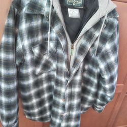 Men's Field And Stream Hoodie Jacket. Medium 