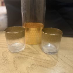 Glass Candle Holders 