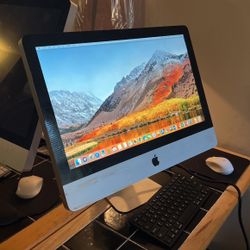 Apple iMac 21.5 Inch 500gb HDD 10gb Ram 2010 i3 With Logic Pro Final Cut Pro Office Suite New Wireless Keyboard 