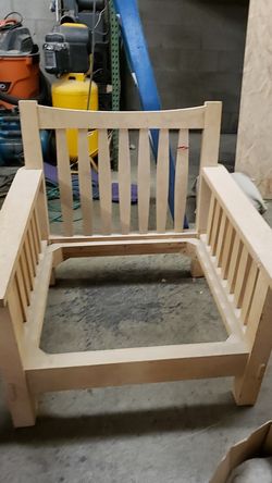 Over sized chair frame