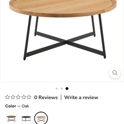 Round coffee table - mid century modern