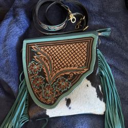 Myra Cowhide Crossbody