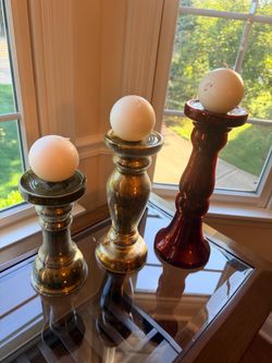 Candles and candle stands