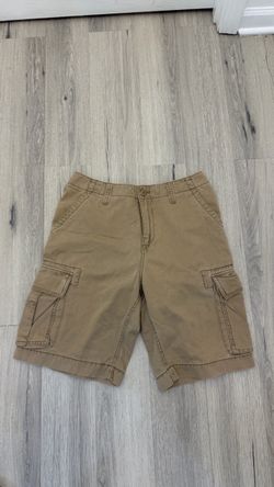Men's Khaki Cargo Shorts